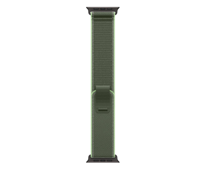 Pasek i akcesoria do zegarków APPLE Opaska Trail do Apple Watch - 49mm - M/L - Neonowa zieleń + Tytan naturalny